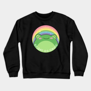 Be Gay Do Crime - Frog Crewneck Sweatshirt